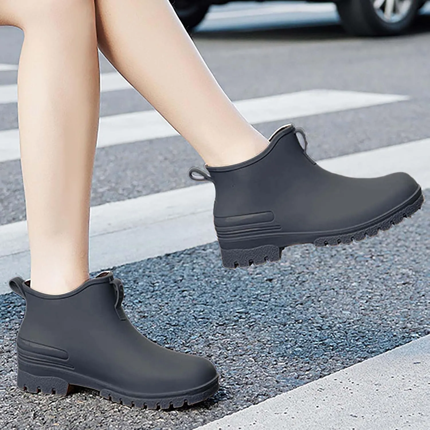 Dress Shoes for Women Sneakers for Men Black Loafers Women Platform Flat Heel Closed Toe Christmas Dress Shoes for Women Comfortable & Lightweight