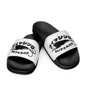Fishing California, Japanese katakana,Men’s slides