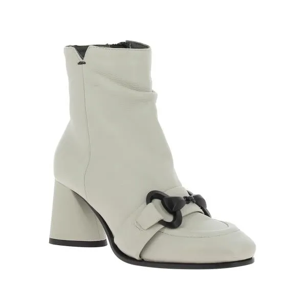 Lilimill 7144 Bone Heeled Ankle Boot