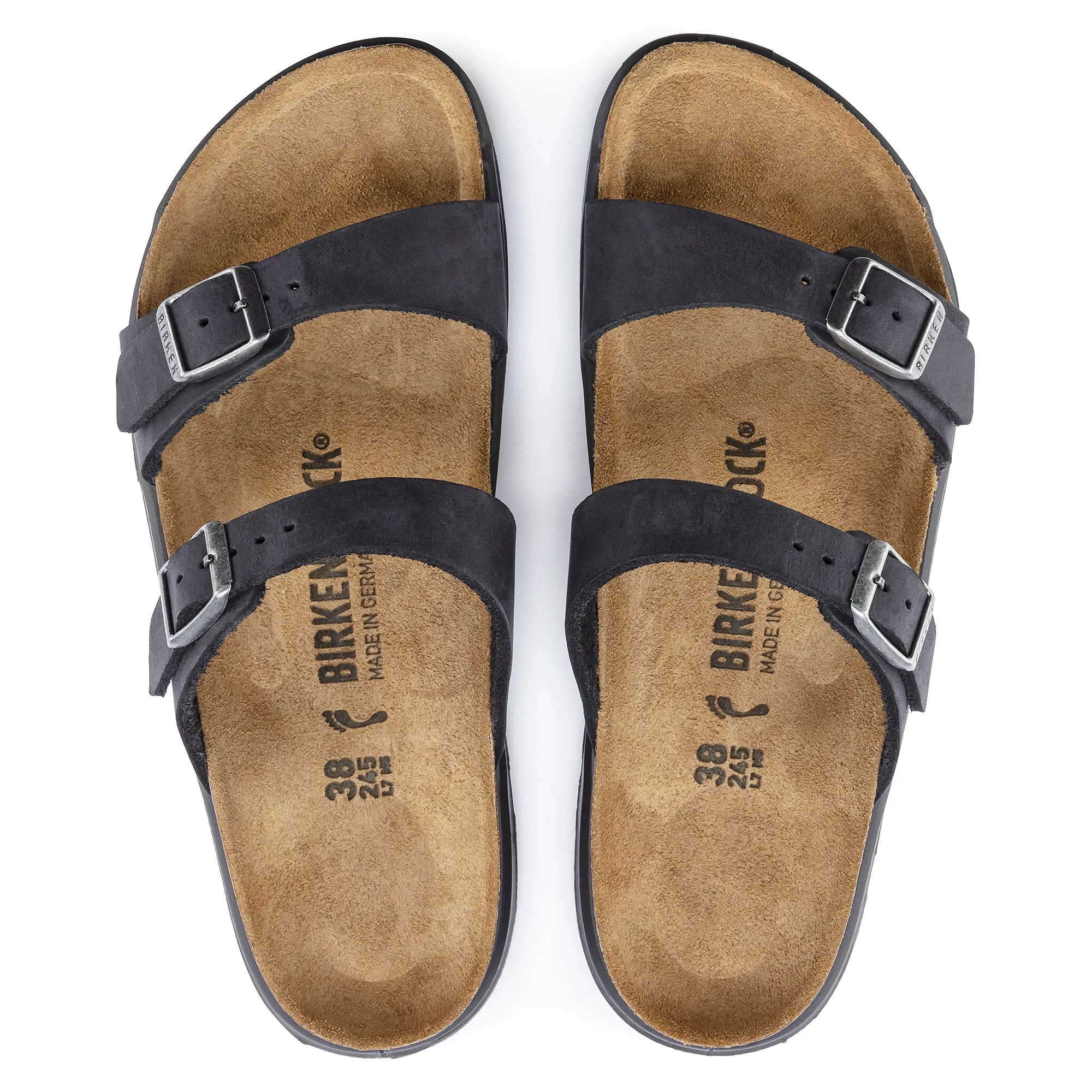 Women's Birkenstock Sierra Oiled Leather Color: Black