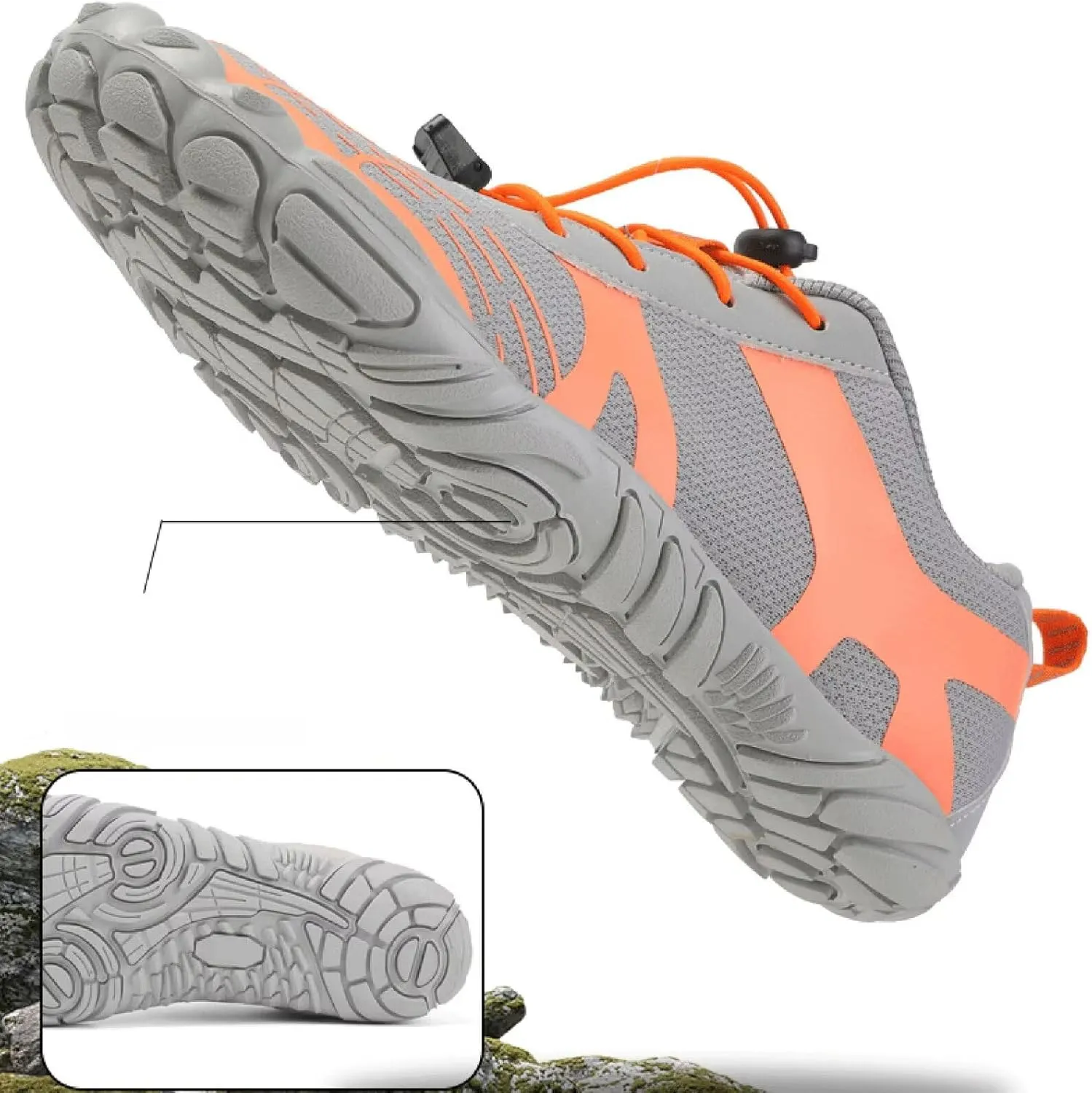 Women's Minimalist Trail Running Barefoot Hiking Water Shoes for Men Lightweight Cross-Trainer for Boxing Weightlifting Walking Shoes