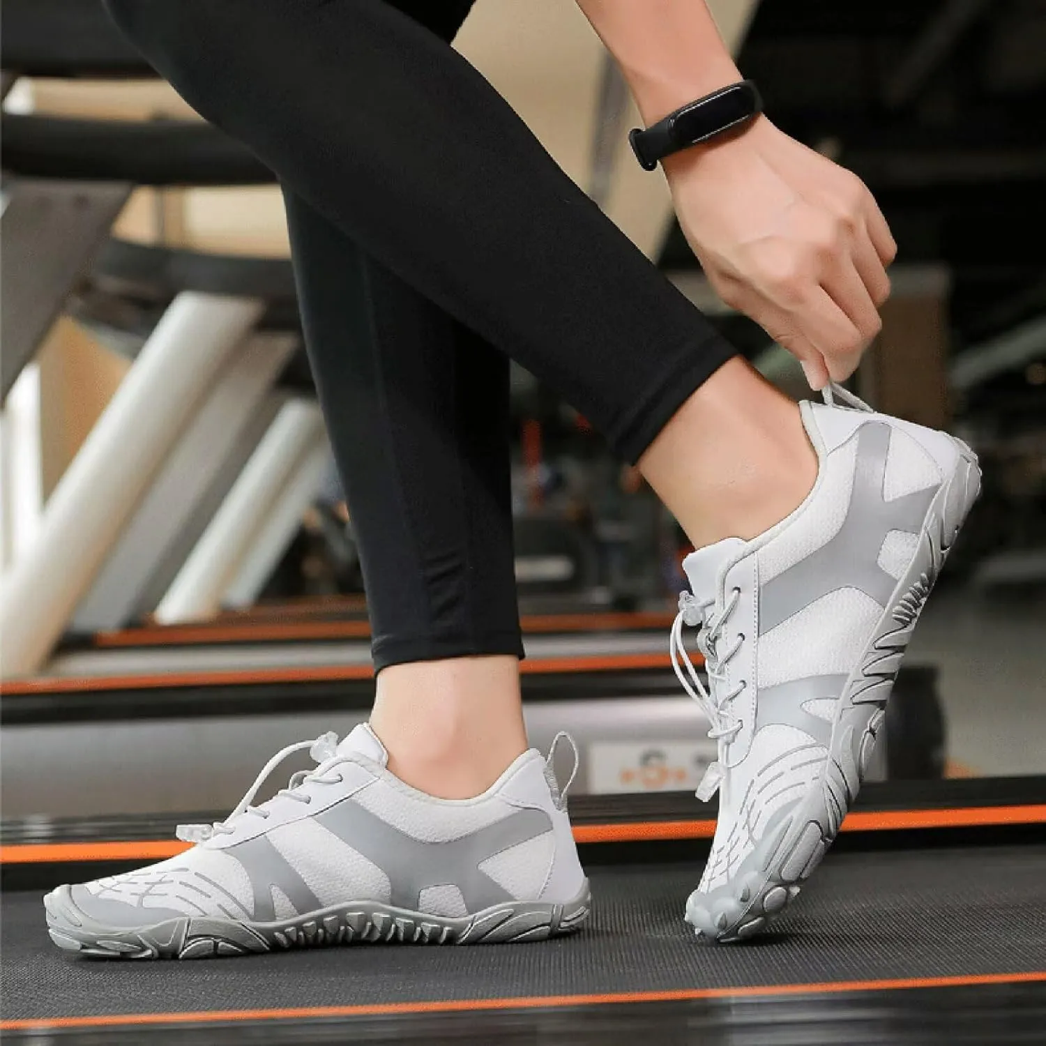 Women's Minimalist Trail Running Barefoot Hiking Water Shoes for Men Lightweight Cross-Trainer for Boxing Weightlifting Walking Shoes
